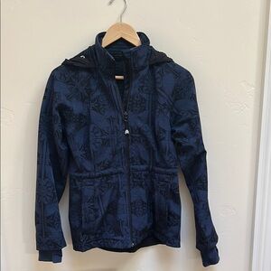 Lululemon Navy Patterned Embark Jacket